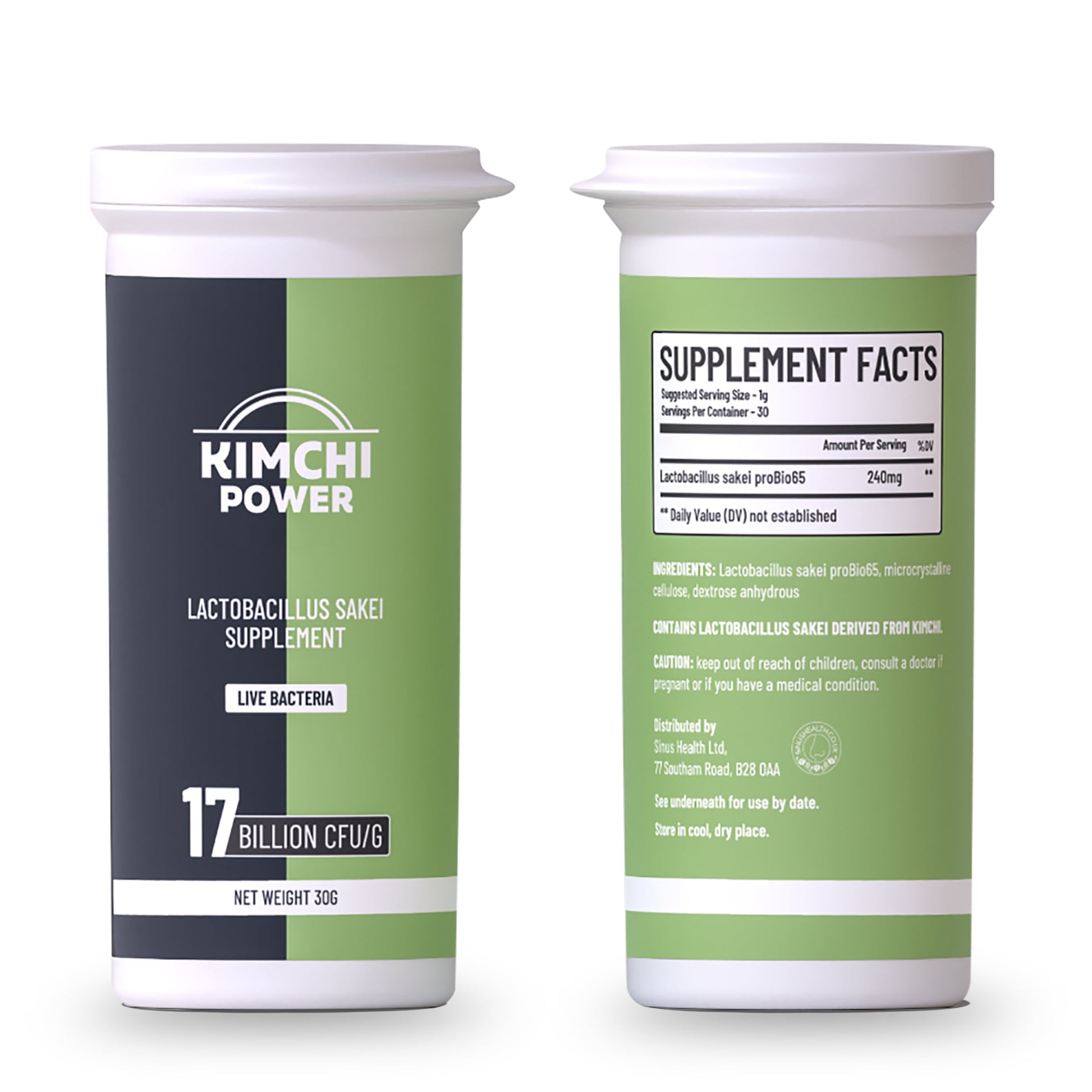 Kimchi Power Lactobacillus Sakei Live Bacteria Supplement in UK